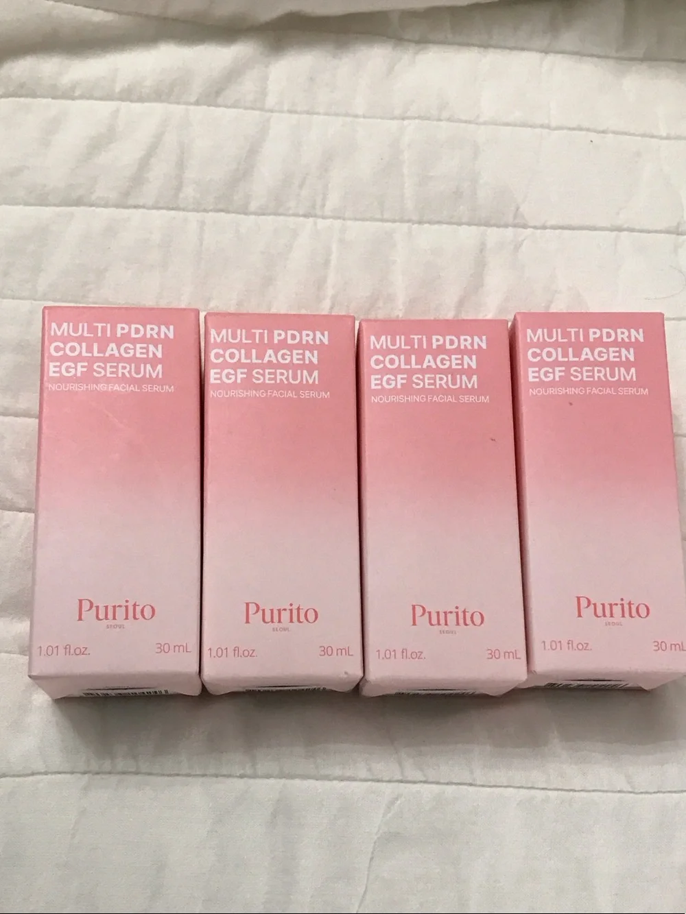 Purito Multi PDRN Collagen EGF Serum - bundle of 4